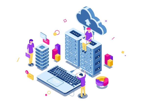 VPS Hosting Illustration